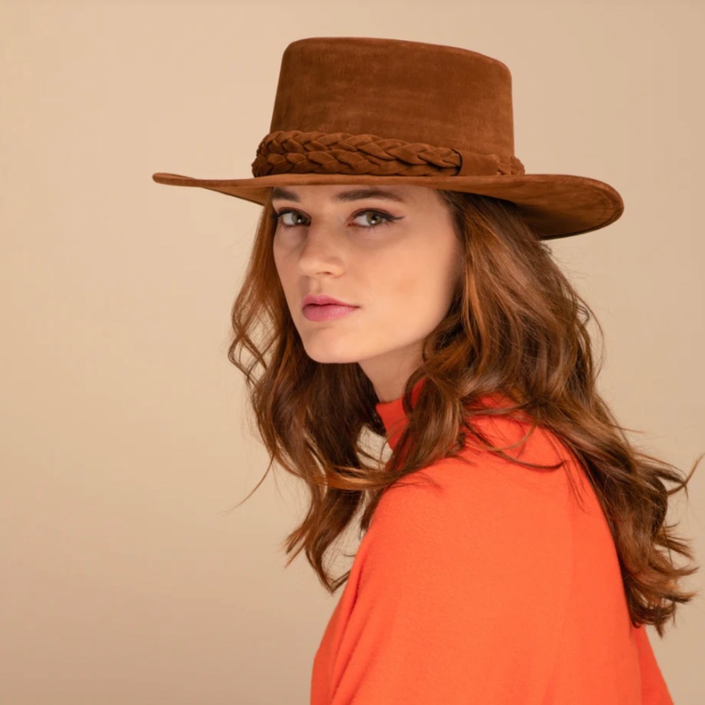 Anthropologie ASN Cordobes Hat, Brown Eyed Girl